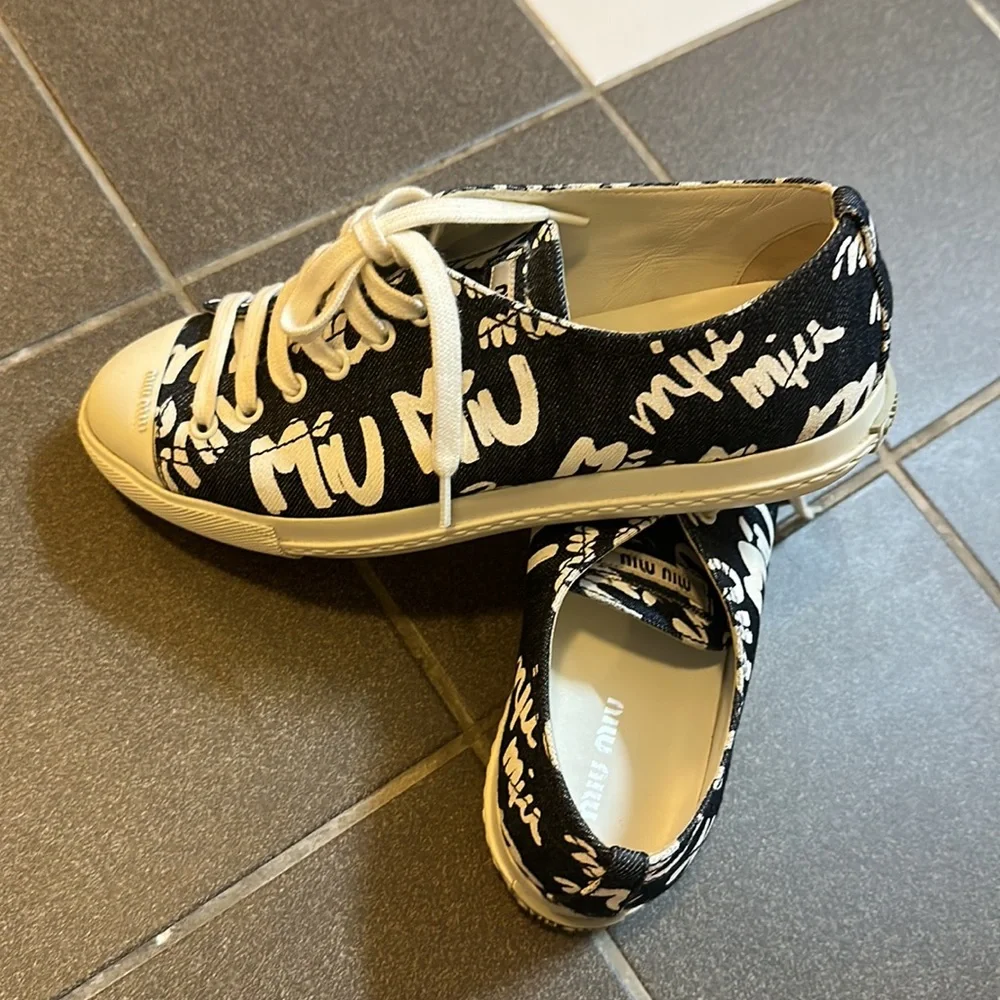 Miu Miu sneakers, size 37.5, condition inside like new, worn only a few times. - Picture 11 of 16